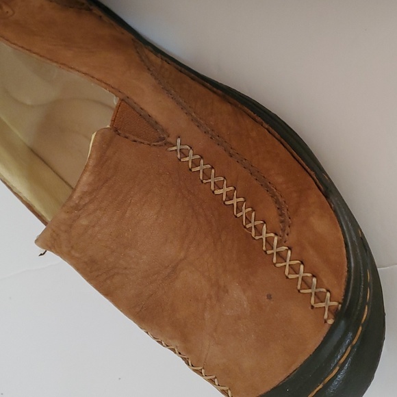 Keen Comfort cushion support mocs Brown leather EUC - Picture 14 of 14